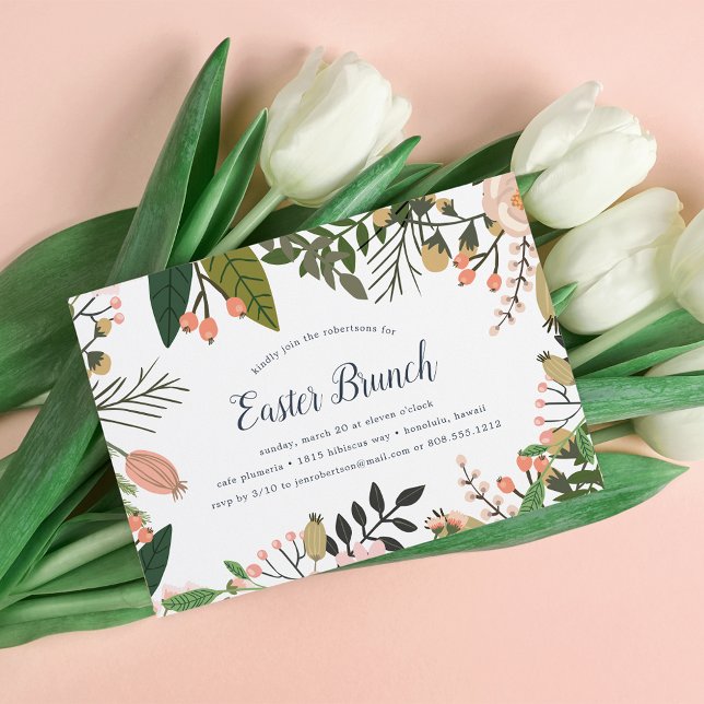 Peach Meadow | Easter Brunch Invitation (Creator Uploaded)