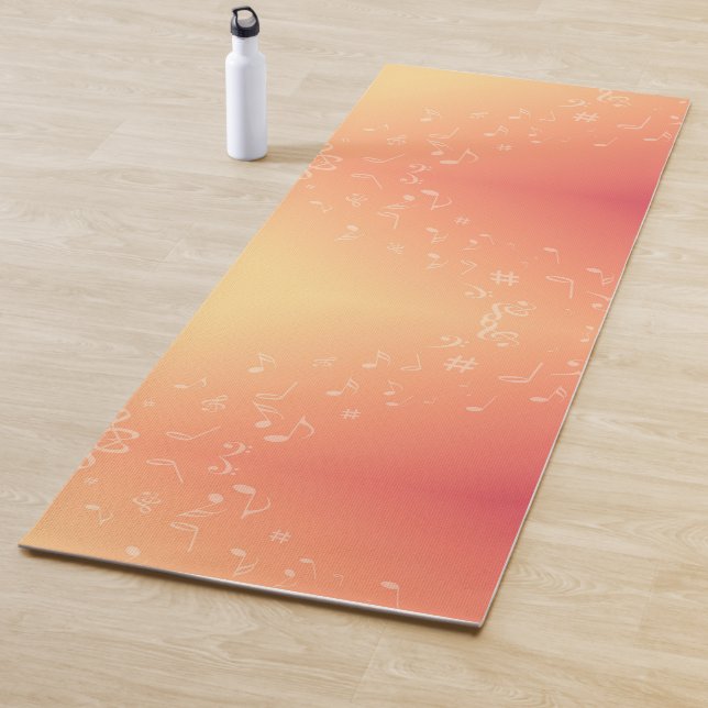 Peach Music Yoga Mat (In Situ)