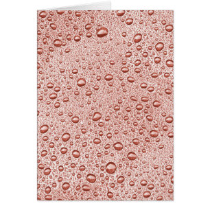 Peach orange water droplets