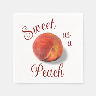 Peach Paper Napkin