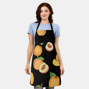 Peach Pattern 5 Apron