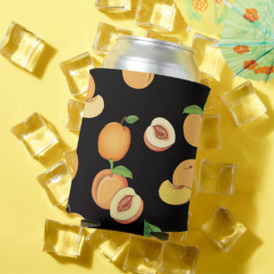Peach Pattern 5 Can Cooler