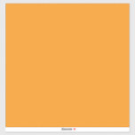 peach, pattern, font, event<br><div class="desc">The design is a bright yellow square with a uniform colour. The square has a vibrant hue and appears to be smooth and unblemished. The colour is so intense that it almost seems to glow,  making it a striking visual element.</div>
