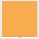 peach, pattern, font, event<br><div class="desc">The design is a bright yellow square with a uniform colour. The square has a vibrant hue and appears to be smooth and unblemished. The colour is so intense that it almost seems to glow,  making it a striking visual element.</div>