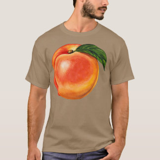 Peach Pattern T-Shirt