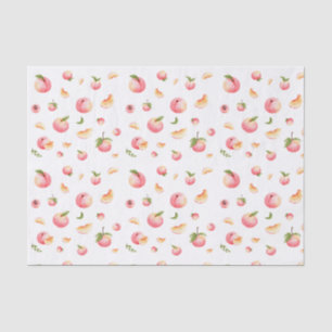 Peach Pattern Tissue Paper