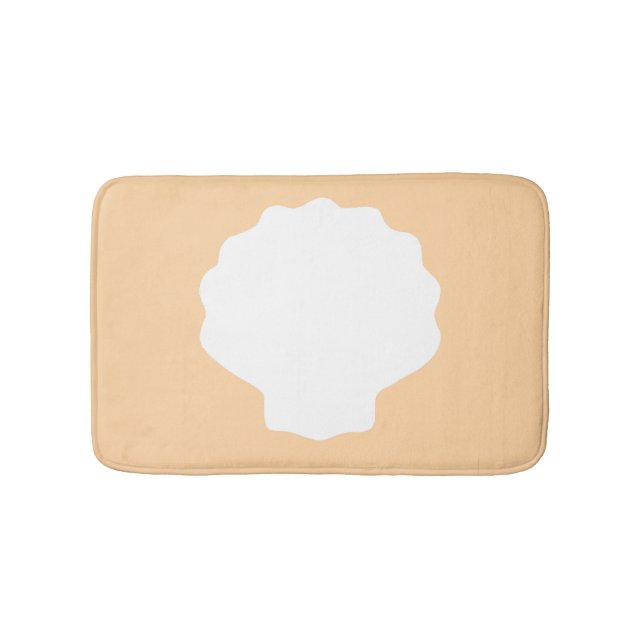 Peach Pearl Bath Mat (Front)