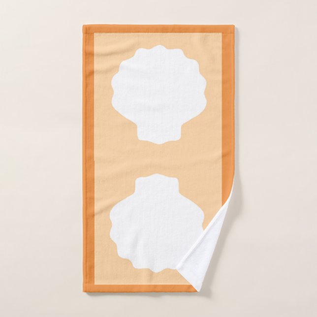 Peach Pearl Hand Towel (Hand Towel)