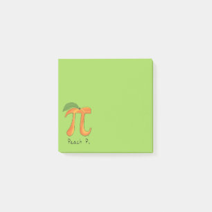 Peach Pi Cute Math Pi Day Notes