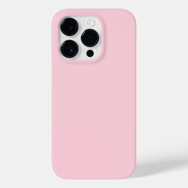 Peach Pink Case-Mate Tough Apple Case-Mate iPhone Case (Back)