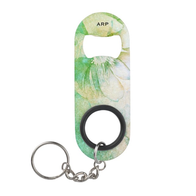 *~* Peach Pink Floral Celestial Glitter Watercolor (Front)