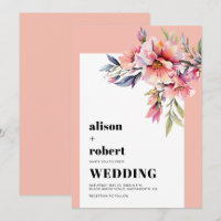 Peach pink rhododendron flowers sage green wedding