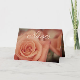 Peach Rose Photograph Card