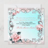Peach Roses & Butterflies Birthday Party