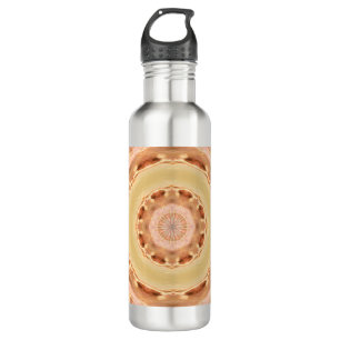 Peach Rosette Water Bottle