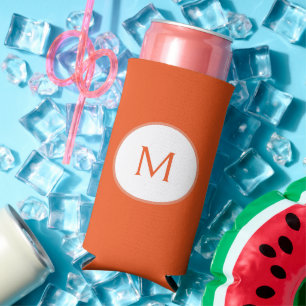 Peach Seltzer Can Cooler