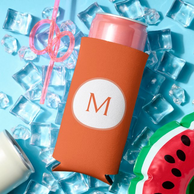 Peach Seltzer Can Cooler (In Situ Summer)