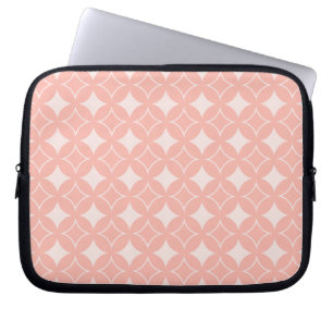 Peach shippo laptop sleeve