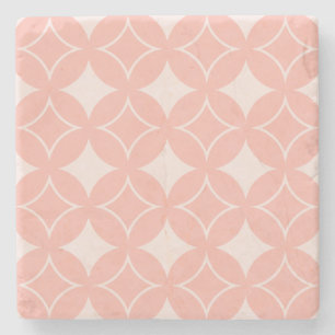 Peach shippo stone coaster