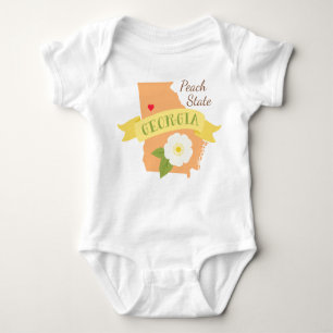 Peach State Baby Bodysuit