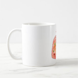 Peach Tea Bag Coffee Mug