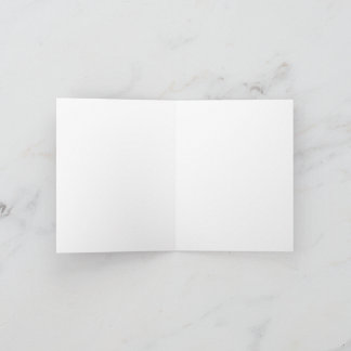 Peach Thank you Card