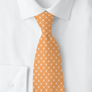 Peach Trellis Tie