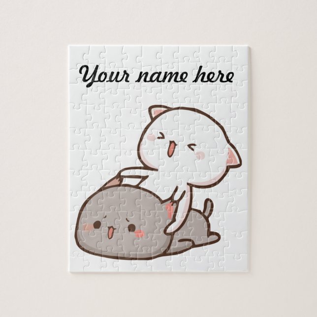 Peach Trolling Goma  Puzzle (Vertical)