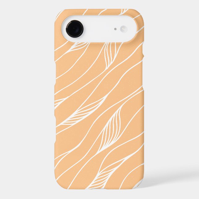 Peach Waves Design (Back)