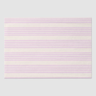 Peaches and cream five stripes pattern tissue paper