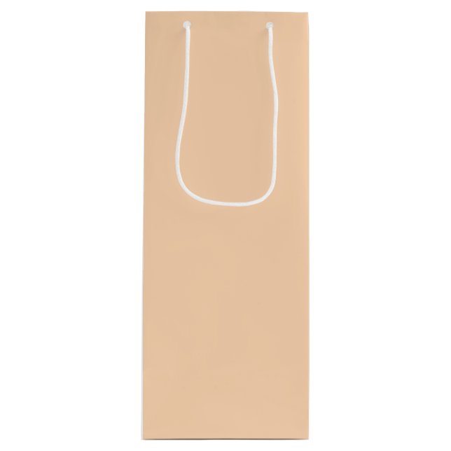 Peaches and Cream  Wine Gift Bag (Front)