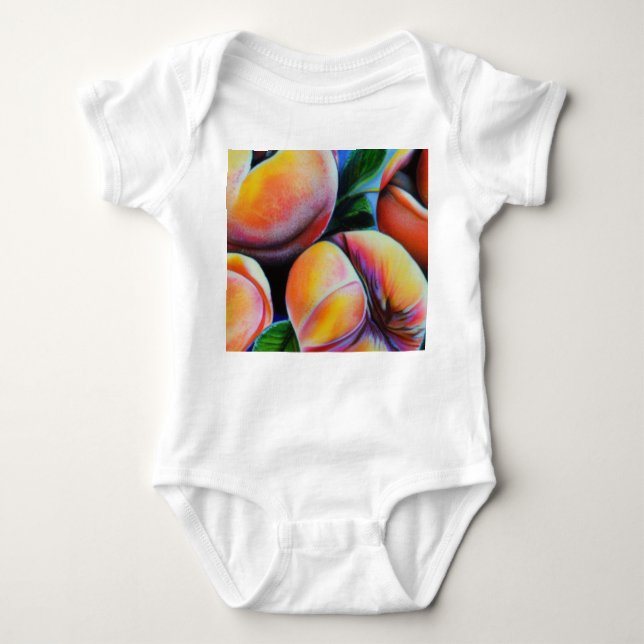 Peaches Baby Bodysuit (Front)