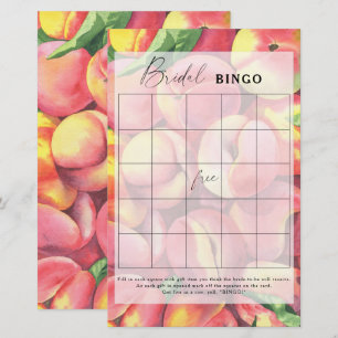 Peaches - Bridal shower bingo game