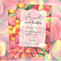 Peaches - Brunch and bubbly bridal shower