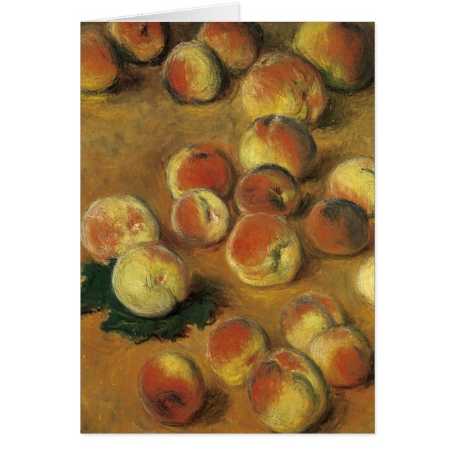 Peaches by Claude Monet (Front)