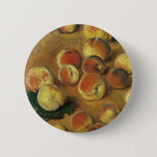 Peaches by Claude Monet 6 Cm Round Badge (Front)