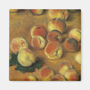 Peaches by Claude Monet Magnet
