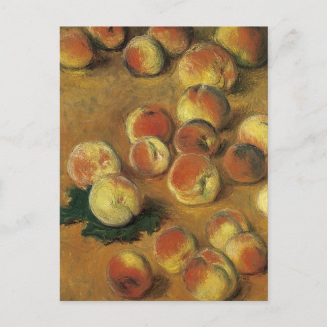 Peaches by Claude Monet Postcard (Front)