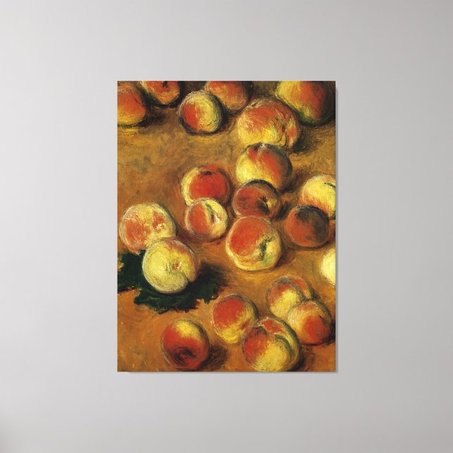 Peaches Canvas Print (Front)
