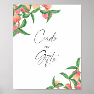 Peaches - Cards and Gifts Poster