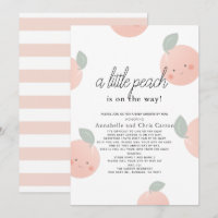Peaches & Cream Cute Kawaii Baby Shower by Mail