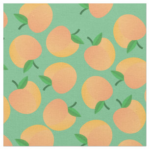 Peaches Cute Kids Baby Nursery Fruit Fabric