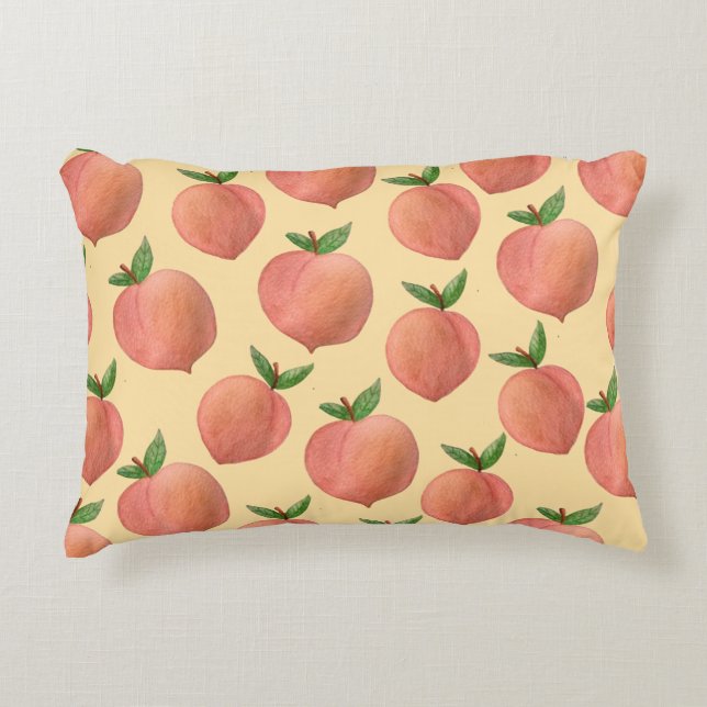Peaches Decorative Cushion (Front)