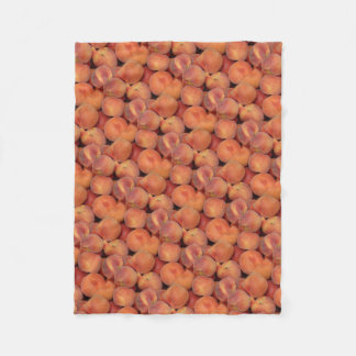 Peaches Fleece Blanket
