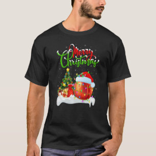 Peaches Fruit  Xmas Decorations Santa Peaches Chri T-Shirt