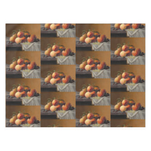 Peaches, Grapes, and Apples by Severin Roesen Tablecloth