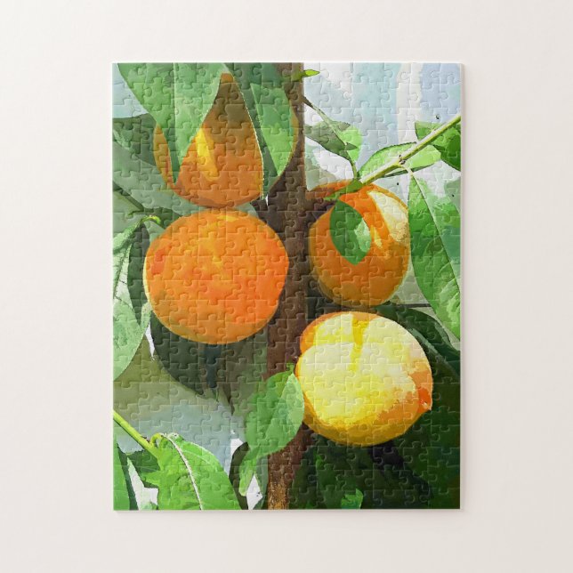 PEACHES JIGSAW PUZZLE (Vertical)