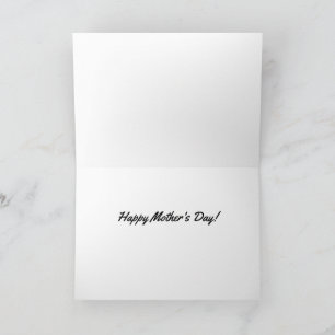 Peaches Kitten Happy Mother's Day Card