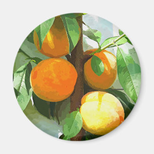 PEACHES MAGNET