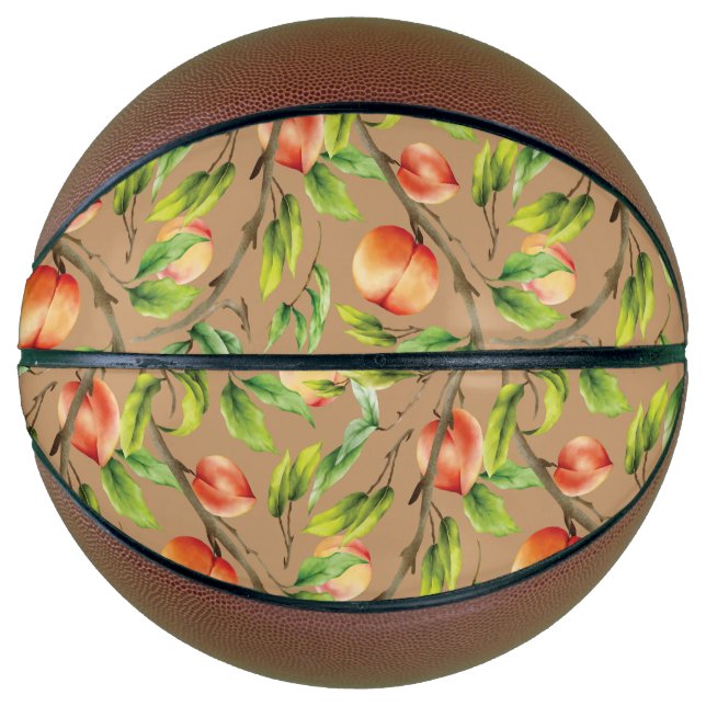 Peaches on the tree basketball (Front)